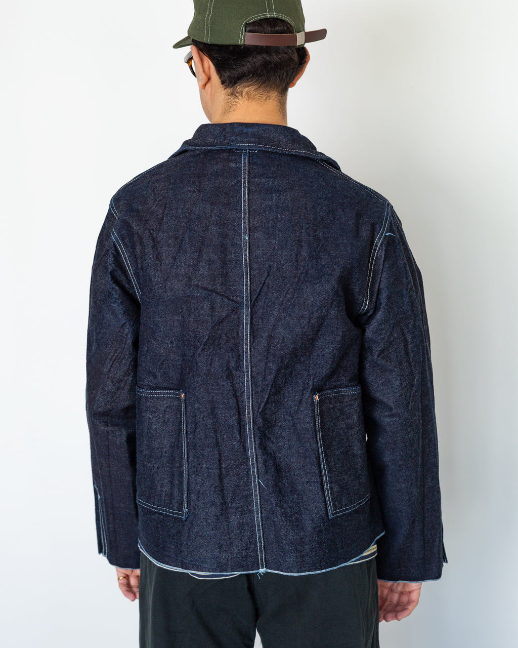 Cross Cut Denim Jacket - Rinsed