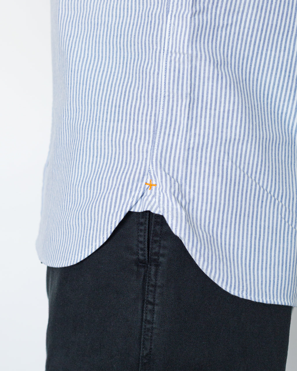 Oxford Candy Stripe Shirt - Blue