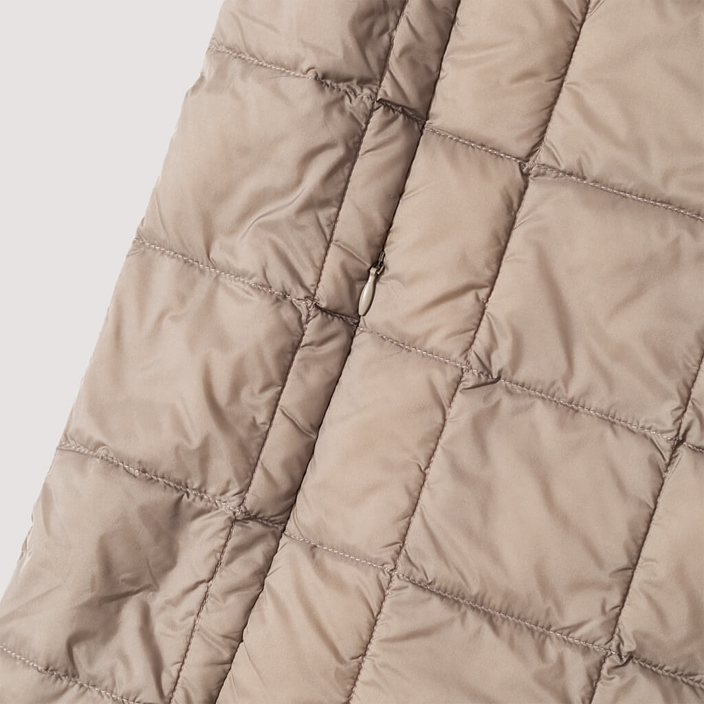 Crew Neck Vest - Khaki