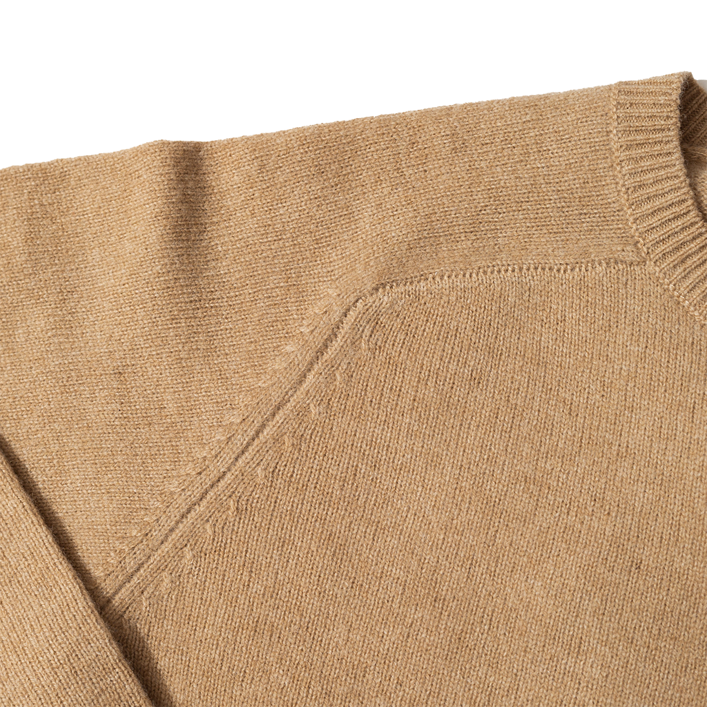 9G Crew Neck Knit - Beige