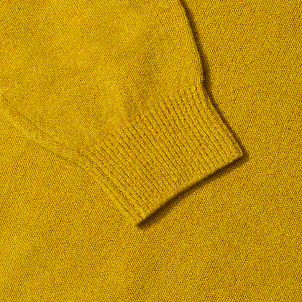 9G Crew Neck Knit - Mustard
