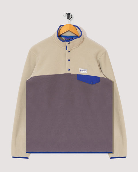 Synchilla Snap T - May Grey | Patagonia | Peggs & son.