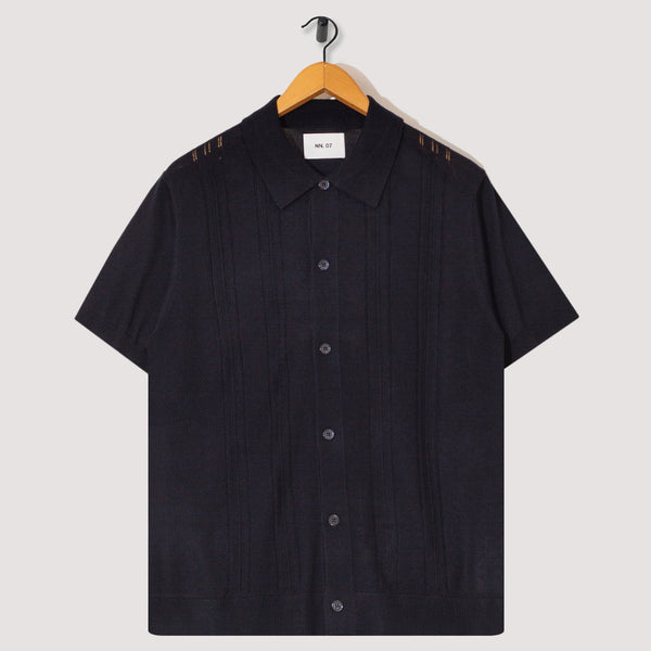 Thor S/S Cardigan 6584 - Deep Navy | NN07 | Peggs & son.