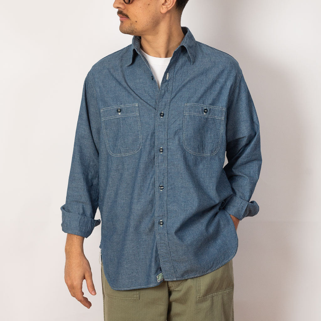Relaxed Fit Work Shirt - Chambray