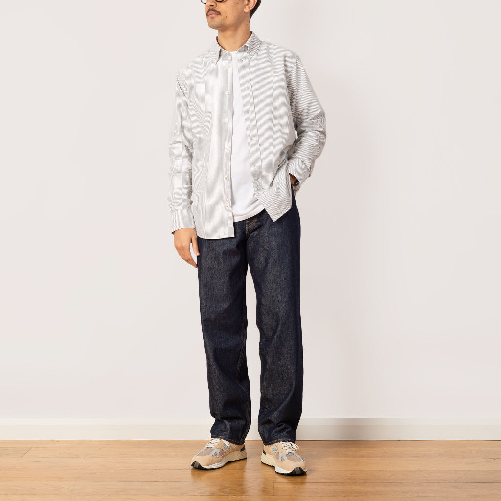 Denim Wide Pants - Indigo