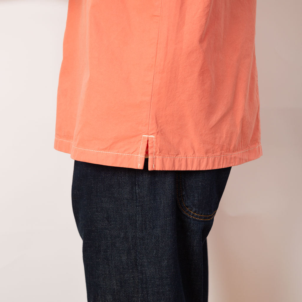 S/S Painter Shirt - Washed Red Poplin