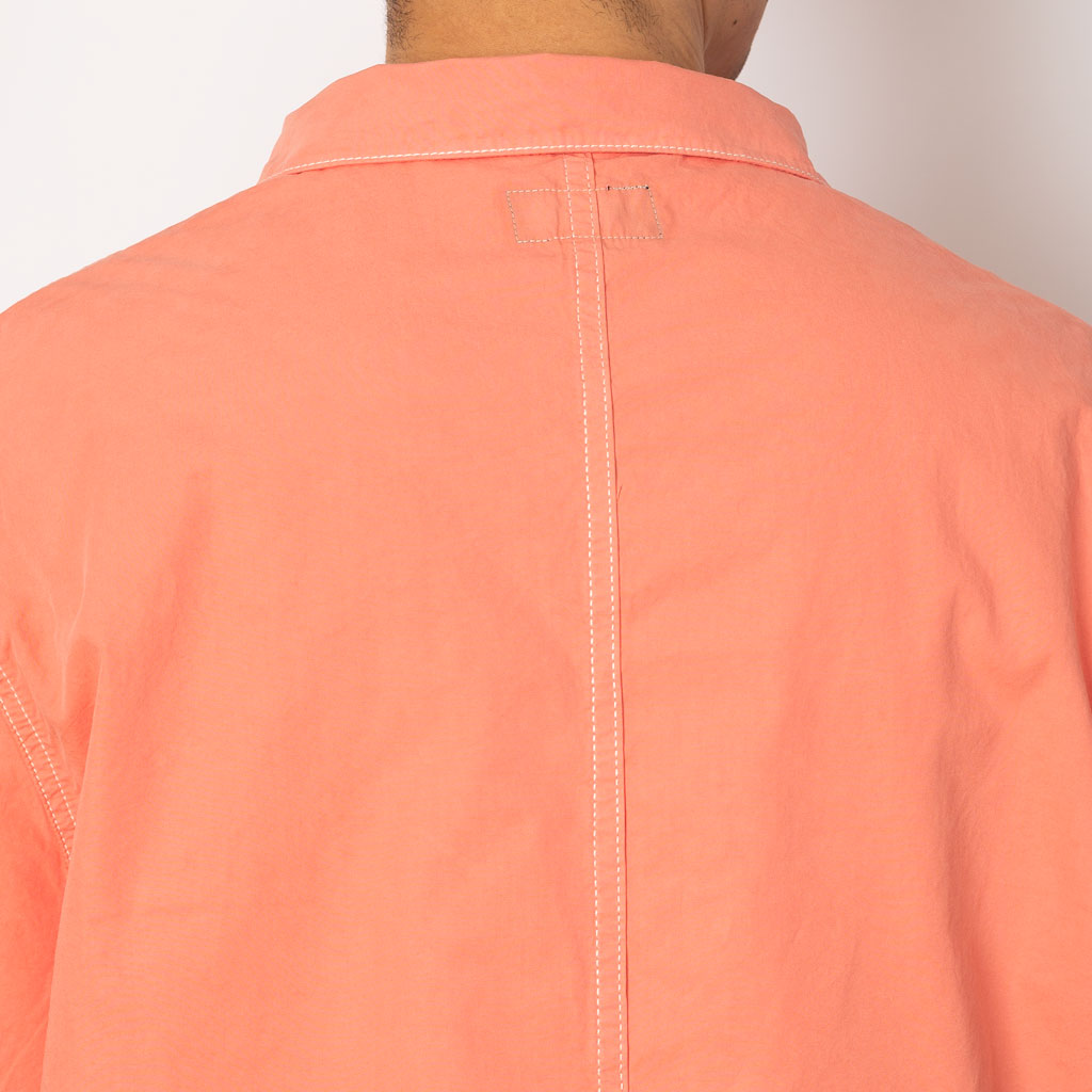S/S Painter Shirt - Washed Red Poplin