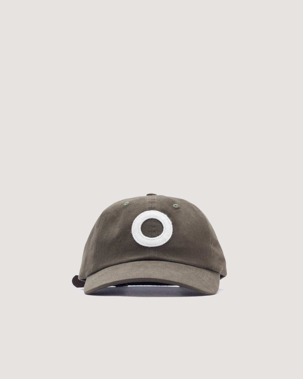 O 6 Panel Cap - Olive Green