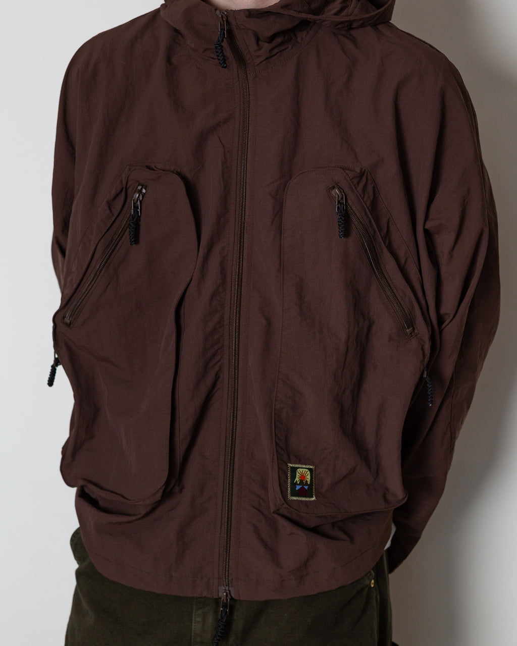 Dolman Sleeve Jacket - Brown