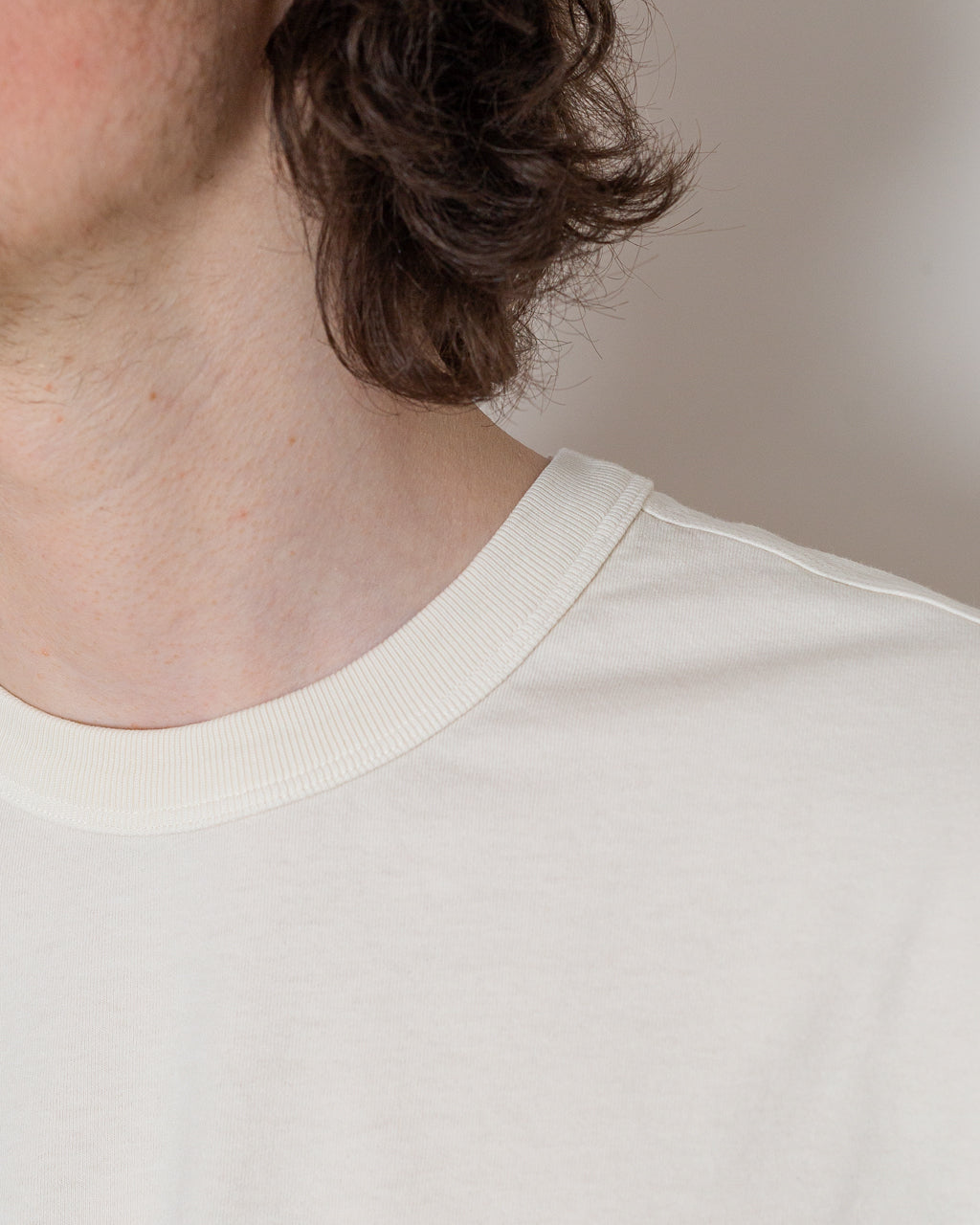 Logo T-Shirt - V0093 Ivory