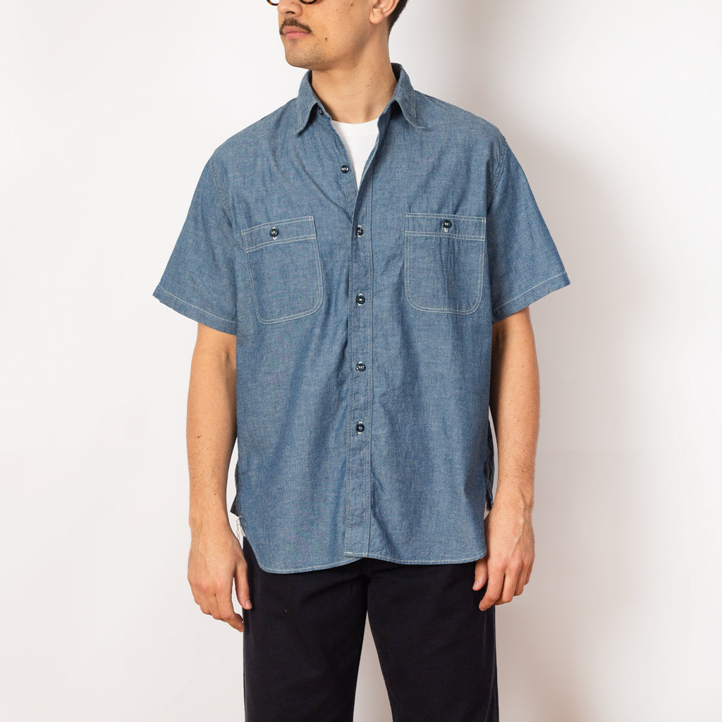 Relaxed Fit S/S Work Shirt - Chambray