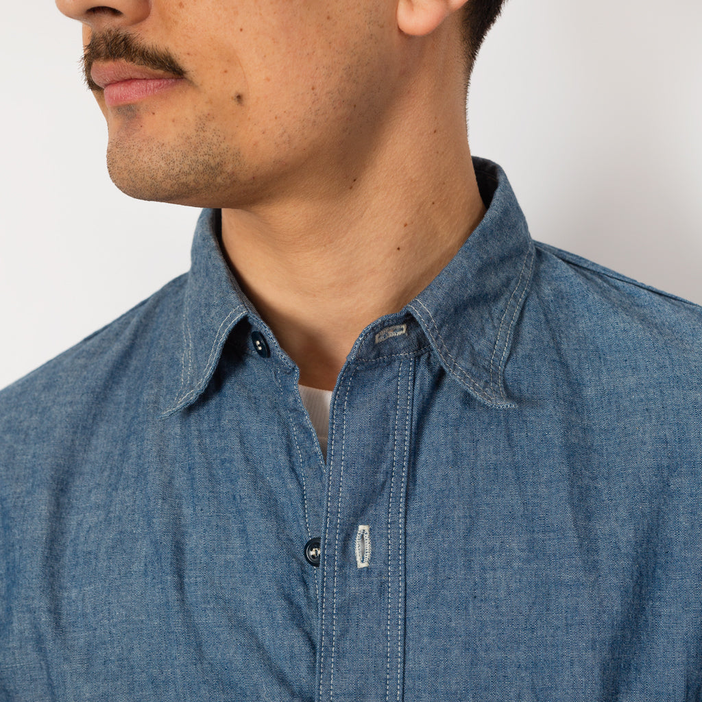 Relaxed Fit S/S Work Shirt - Chambray