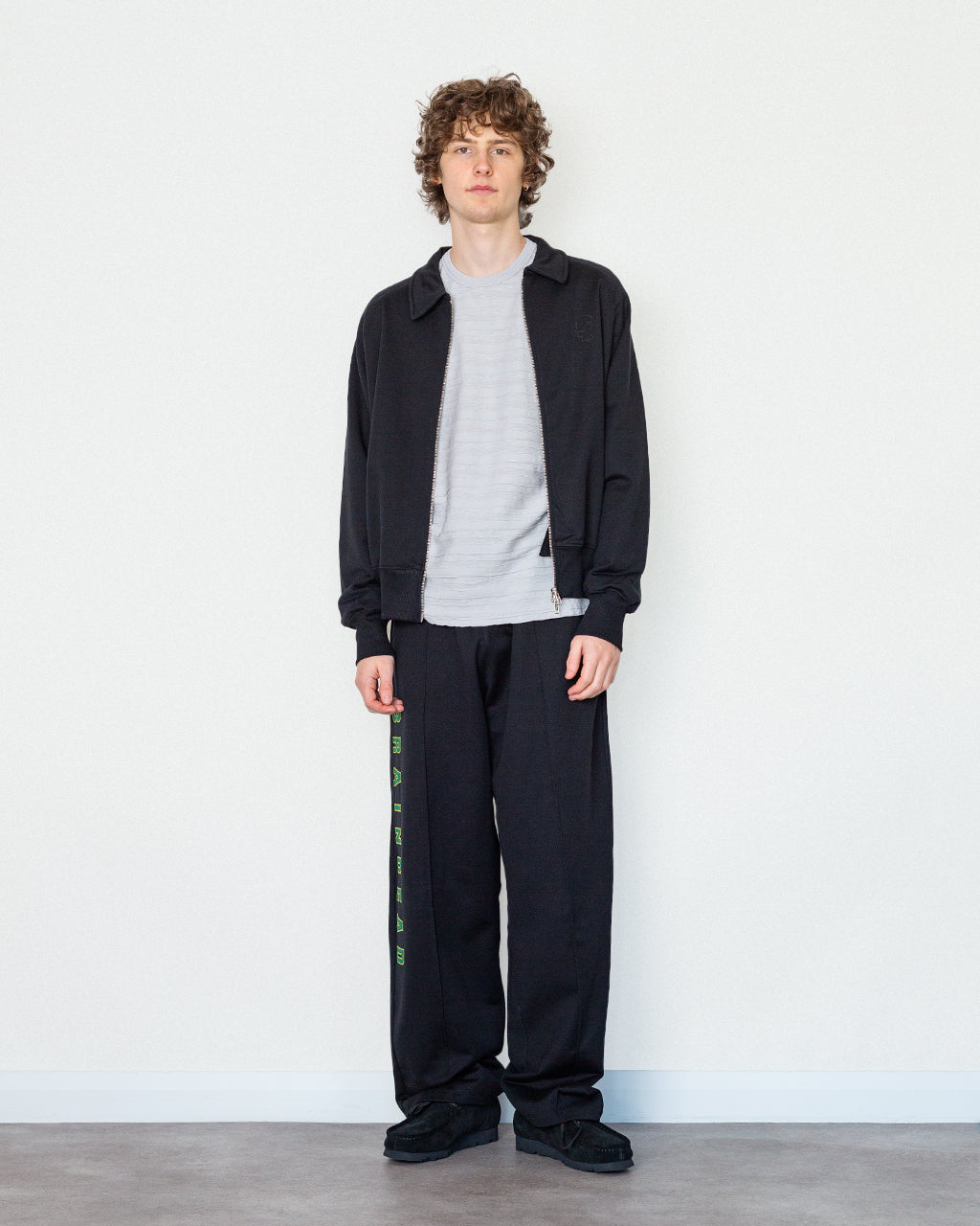 Collegiate Track Pant - Black