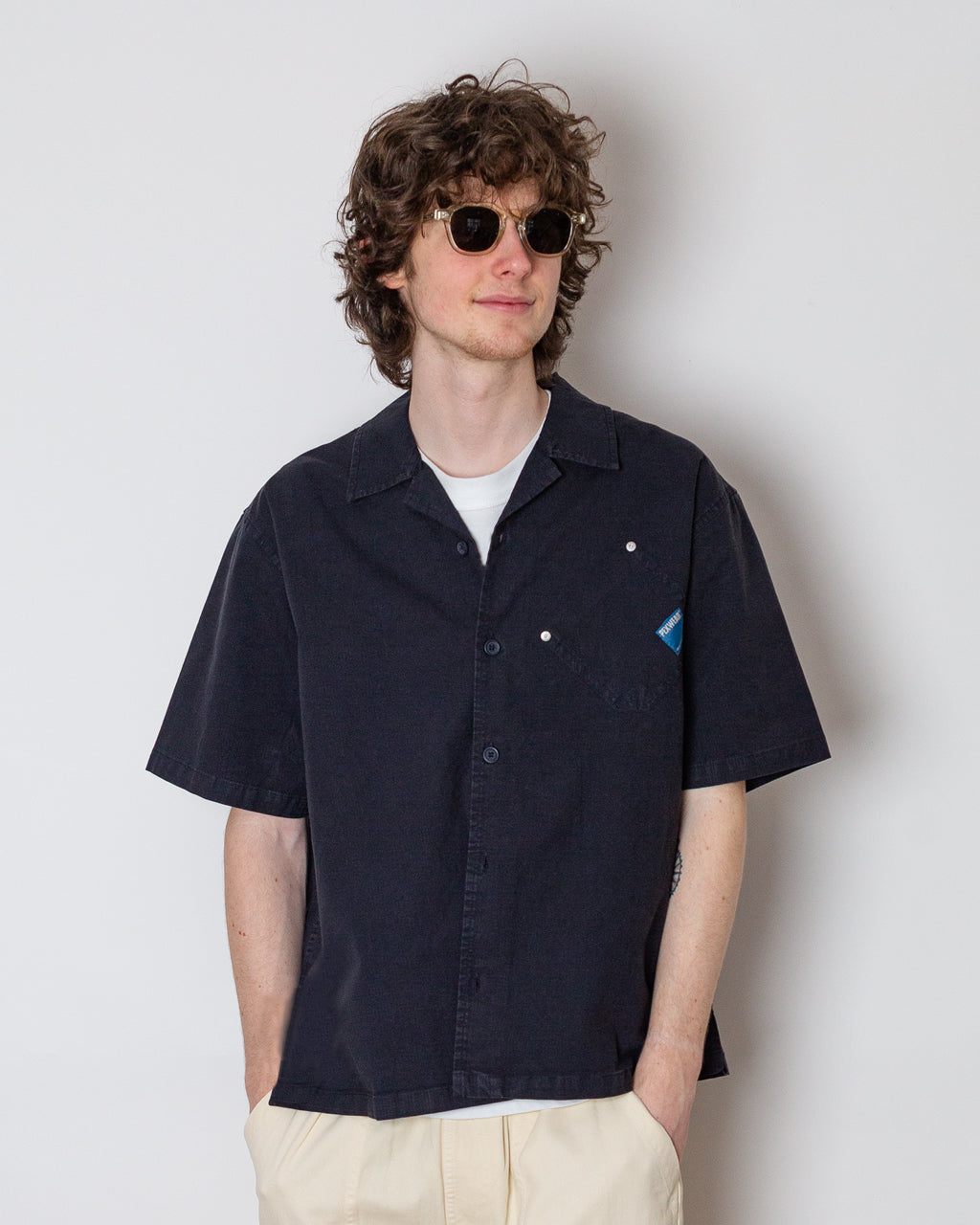 Tradesman Shirt - Blue Black
