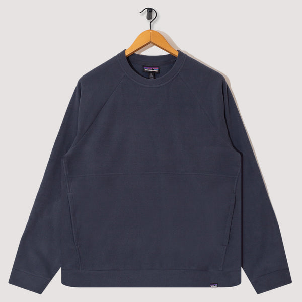 トップス WIND ANDSEA Damaged Crew neck / Navy - L Navy Textured Waffle Section Sweatshirt - TK Maxx UK