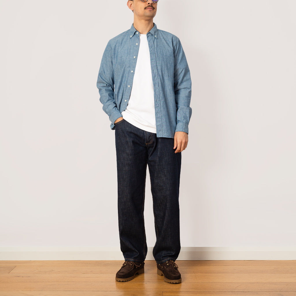 Chambray Shirt - Sax