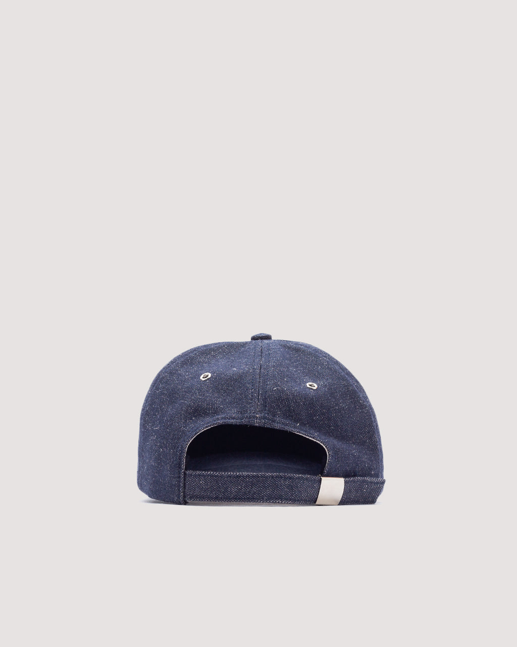 Broken Twill Denim 6 Panel Cap - Indigo