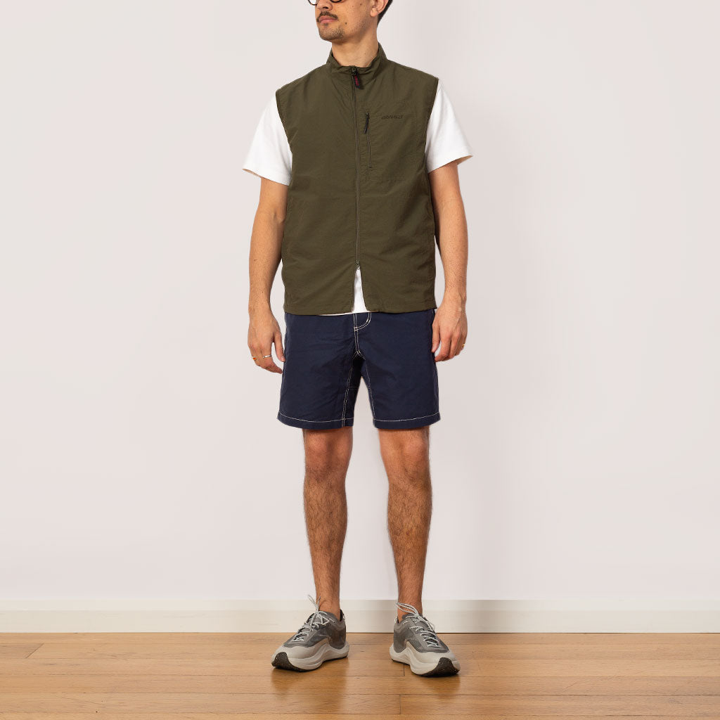 Nylon Vest - Deep Olive