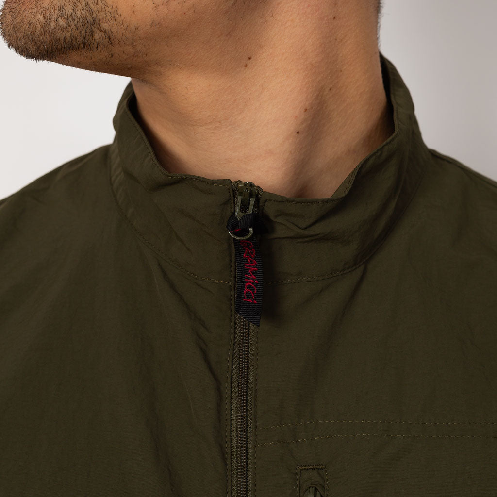Nylon Vest - Deep Olive