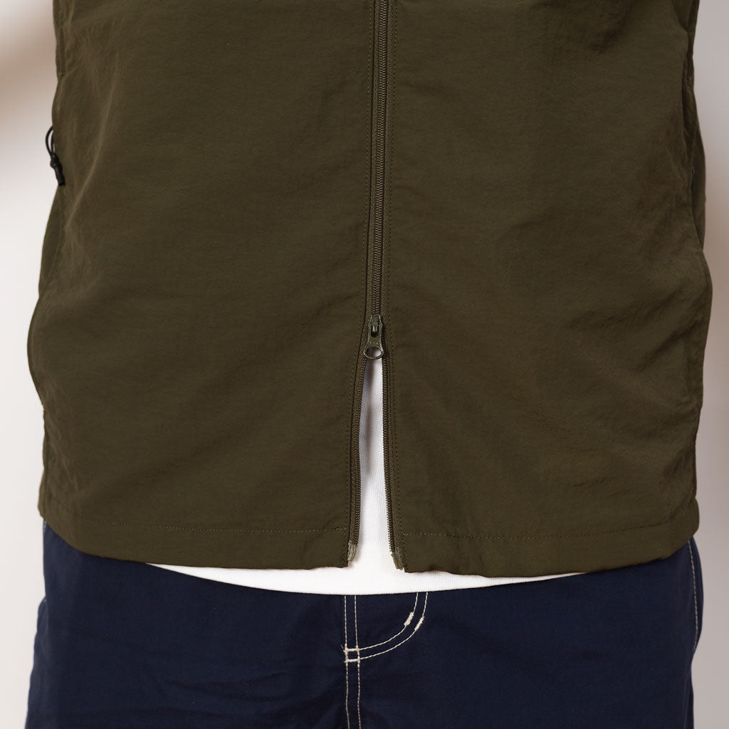 Nylon Vest - Deep Olive