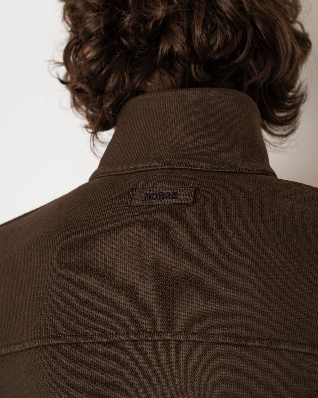 Hornidal Loopback Track Jacket - Delicioso Brown