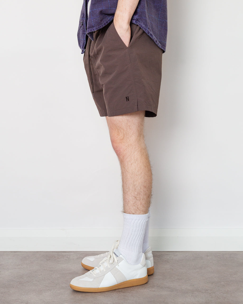 Kattegat Recycled Nylon Swimmers - Shale