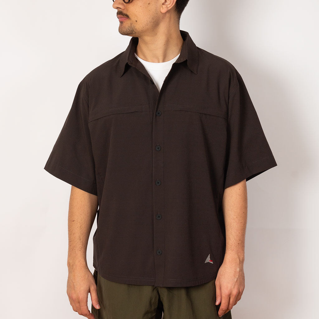 Dot Air Shirt - Dark Brown