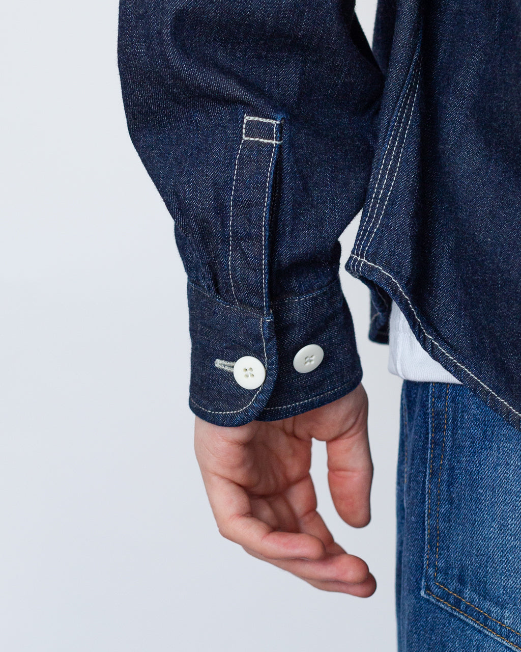 SS Larrikin Shirt - Indigo