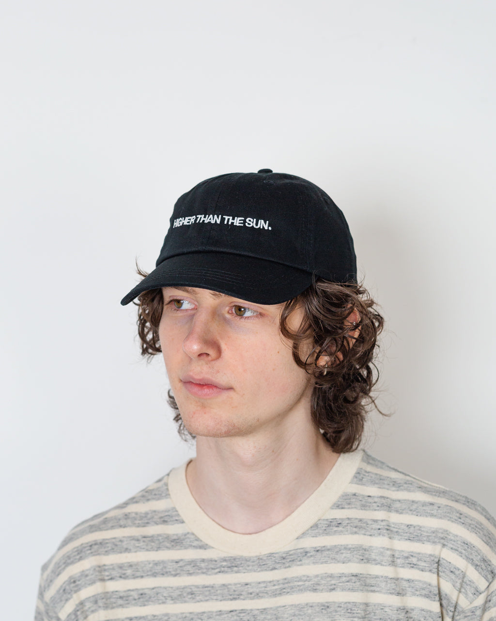 HIGHER THAN THE SUN CAP - Black