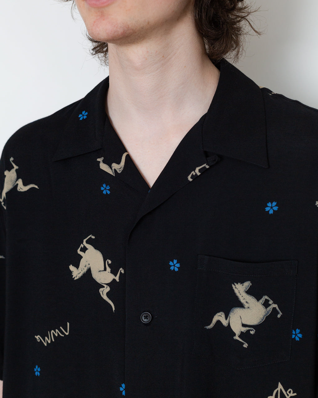 Crosby SS Shirt - Black | Visvim | Peggs & son.