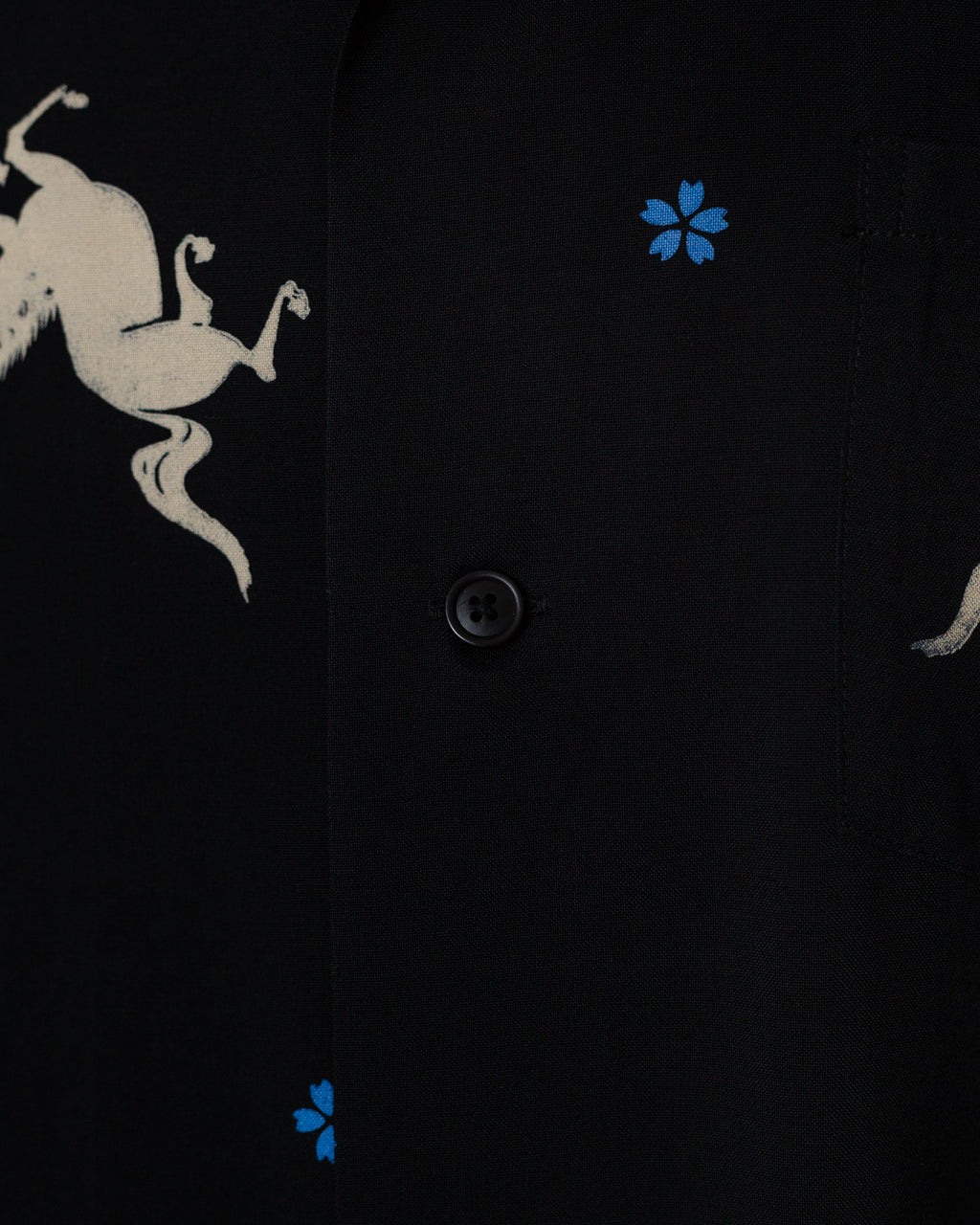 Crosby SS Shirt - Black | Visvim | Peggs & son.