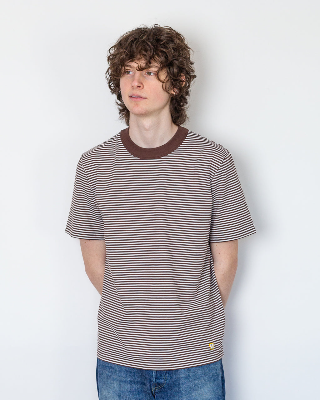 Heritage Striped T-Shirt - Lacet/Milk