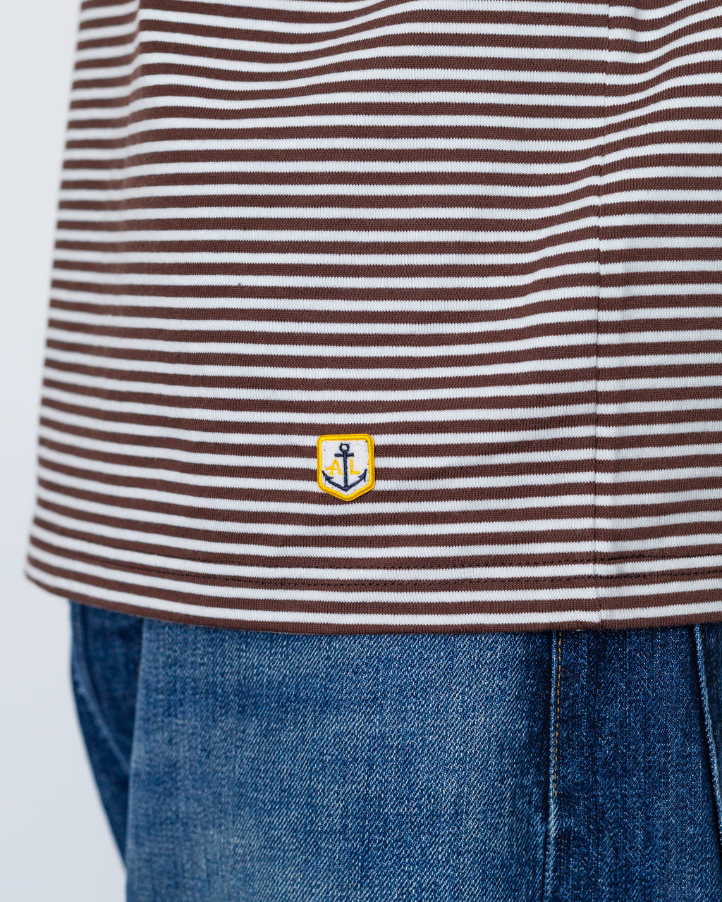 Heritage Striped T-Shirt - Lacet/Milk