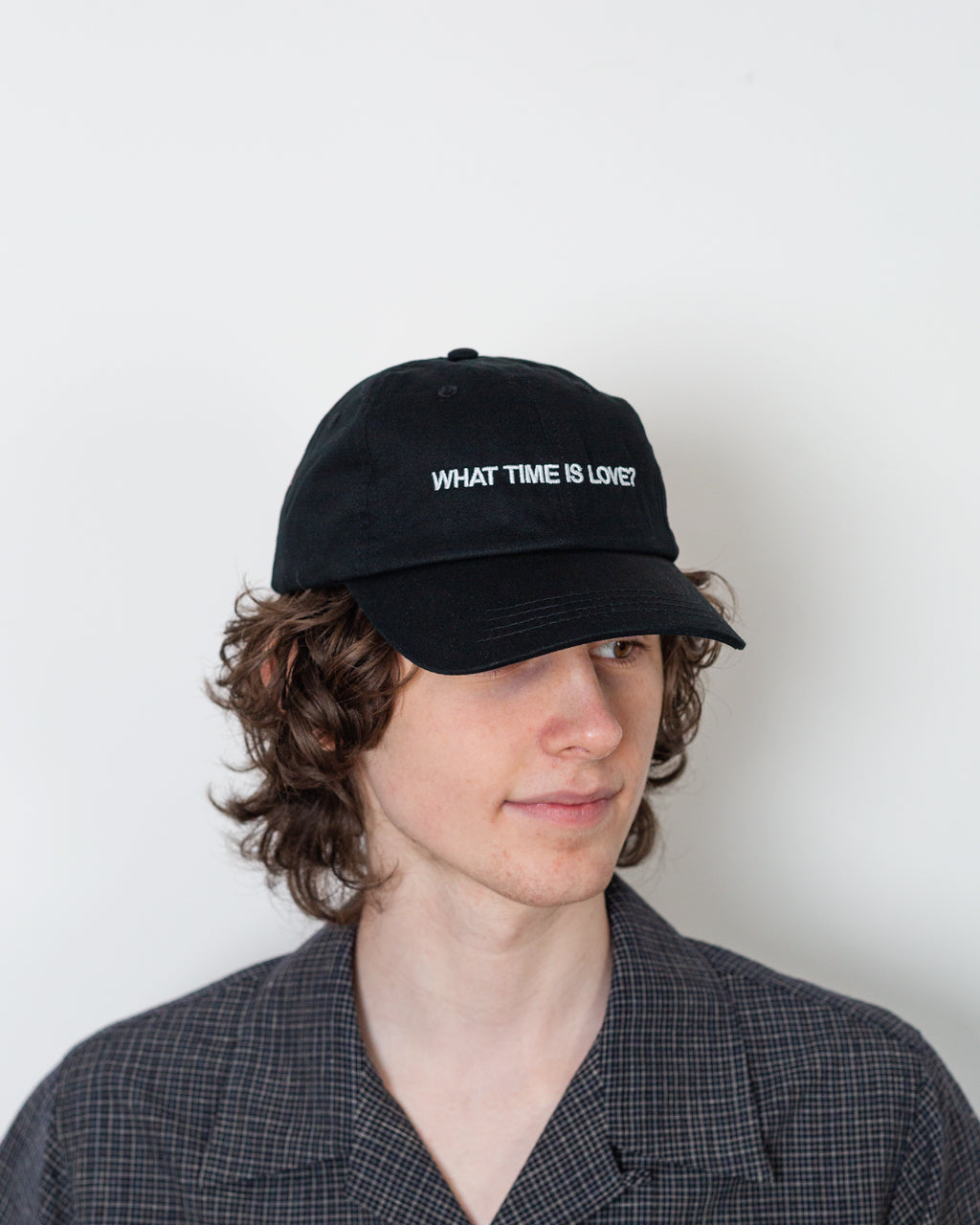 WHAT TIME IS LOVE CAP  - Black