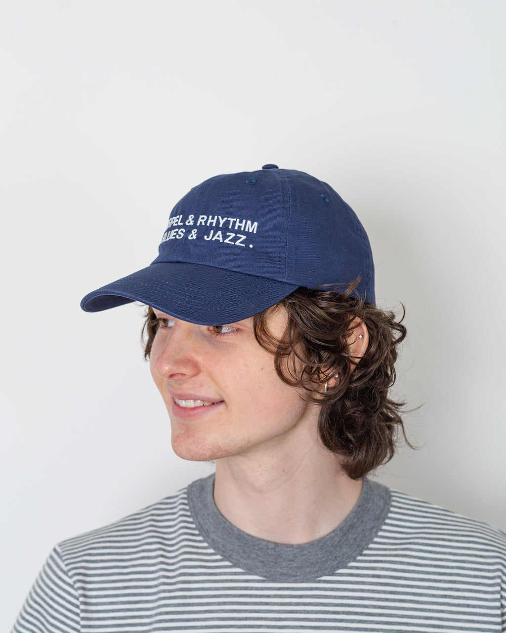GOSPEL & RHYTHM & BLUES & JAZZ CAP  - Navy