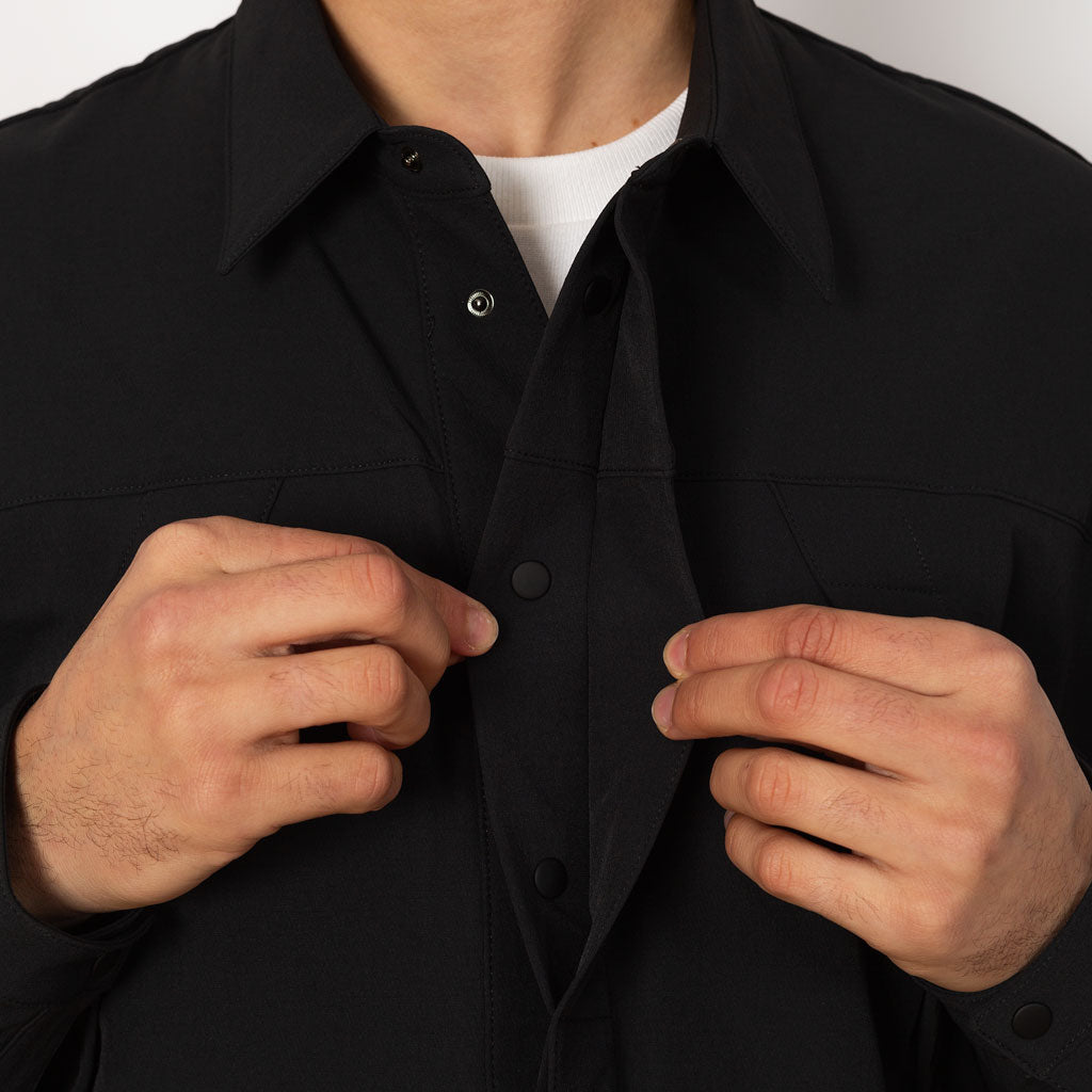 Utility Overshirt - Black