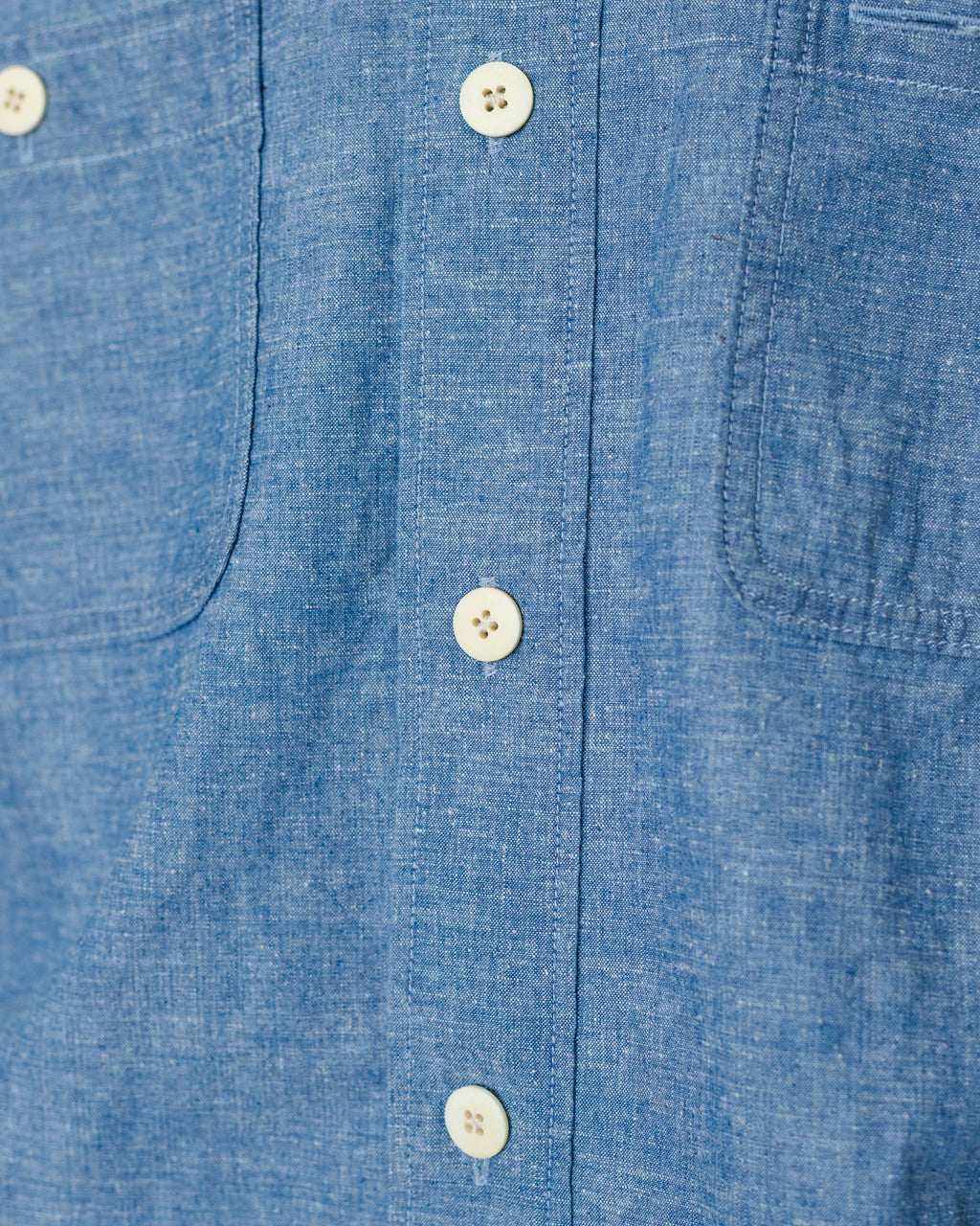 Briggs LS Damaged - Light Chambray | Visvim | Peggs & son.