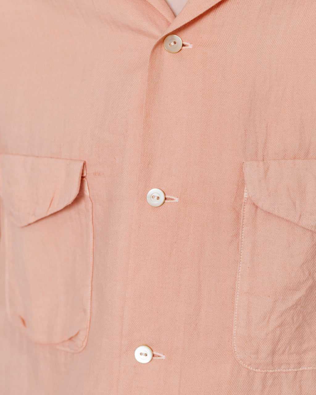 LOT 101 - Open Collar Shirt - Sakura | Taiga Takahashi | Peggs & son.