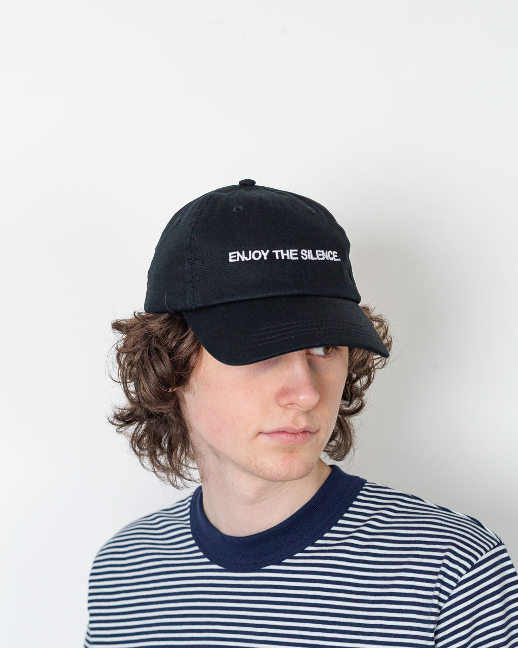 ENJOY THE SILENCE CAP - Black