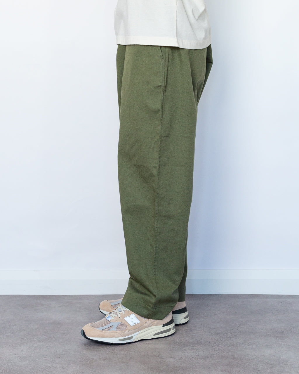 Oxford Pant - Light Olive Twill