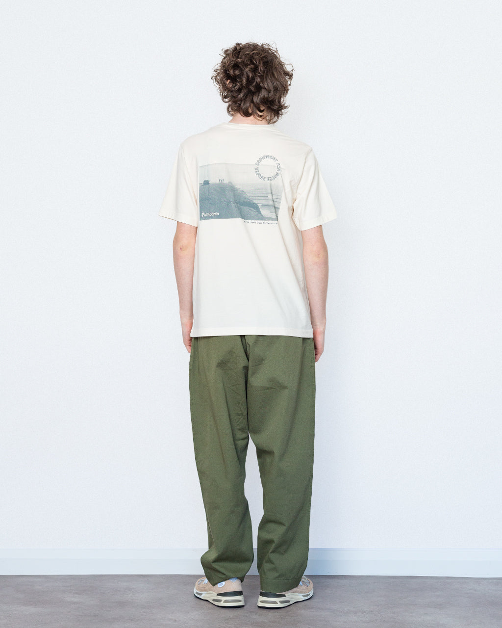 Water People Spotter Tee - Undyed Natural