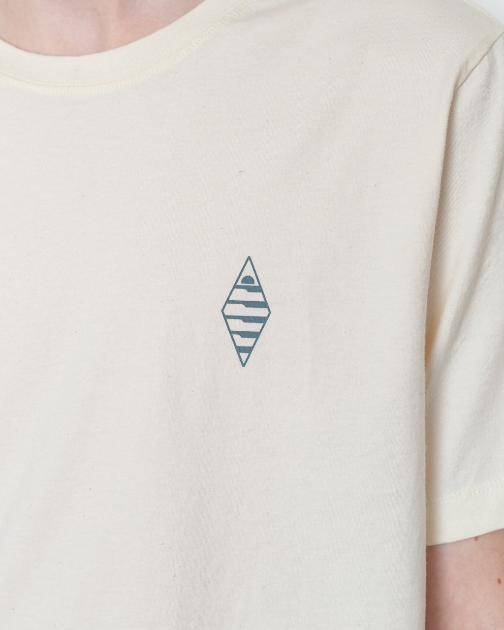 Water People Spotter Tee - Undyed Natural