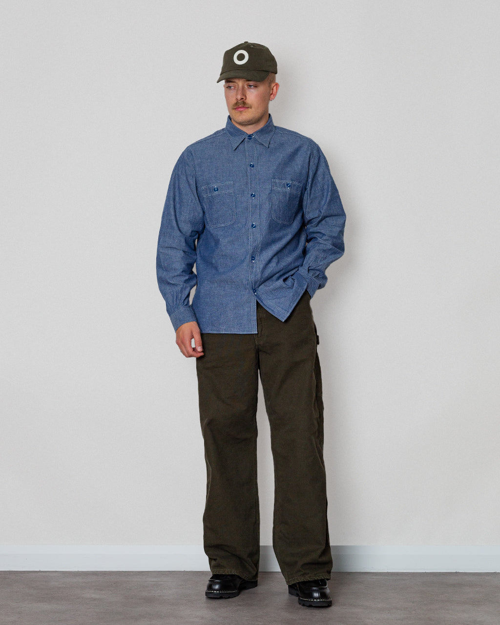 Chambray Work Shirt - Blue