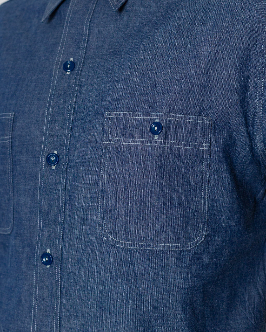 Chambray Work Shirt - Blue