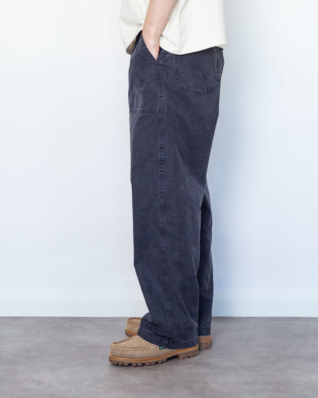 Summer Fatigue Pants - Washed Black