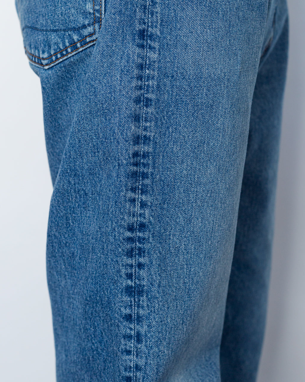 101 Dad Fit Denim Pants - Washed