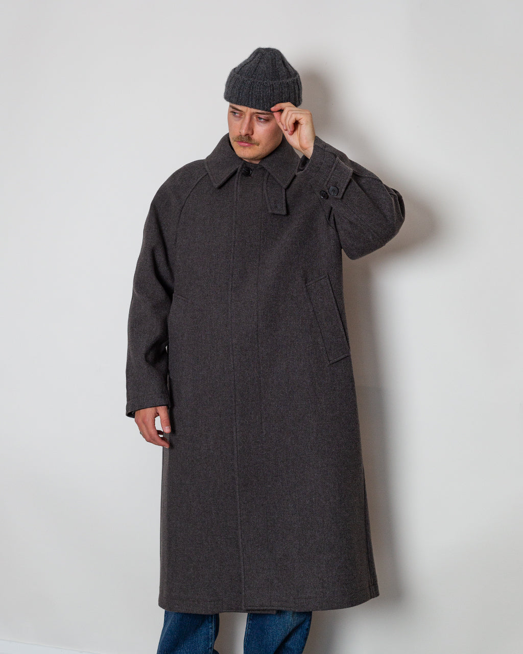 Installation Coat - Ash Brown