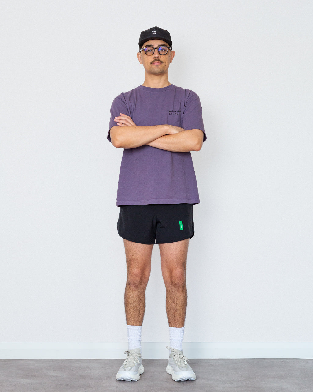 5 Inch Training Short - Black | District Vision | Peggs & son.