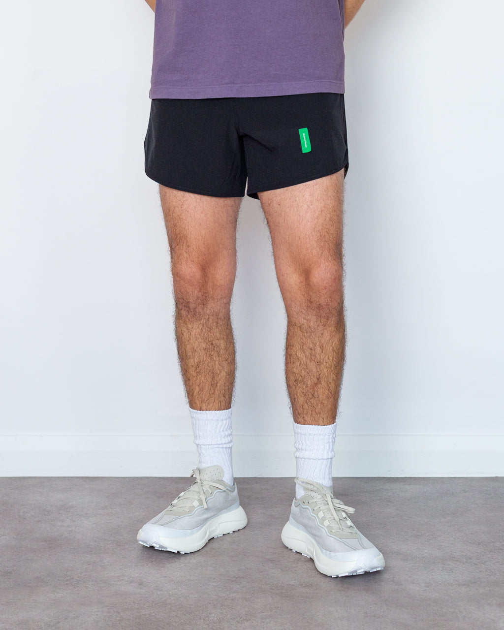 5 Inch Training Short - Black | District Vision | Peggs & son.