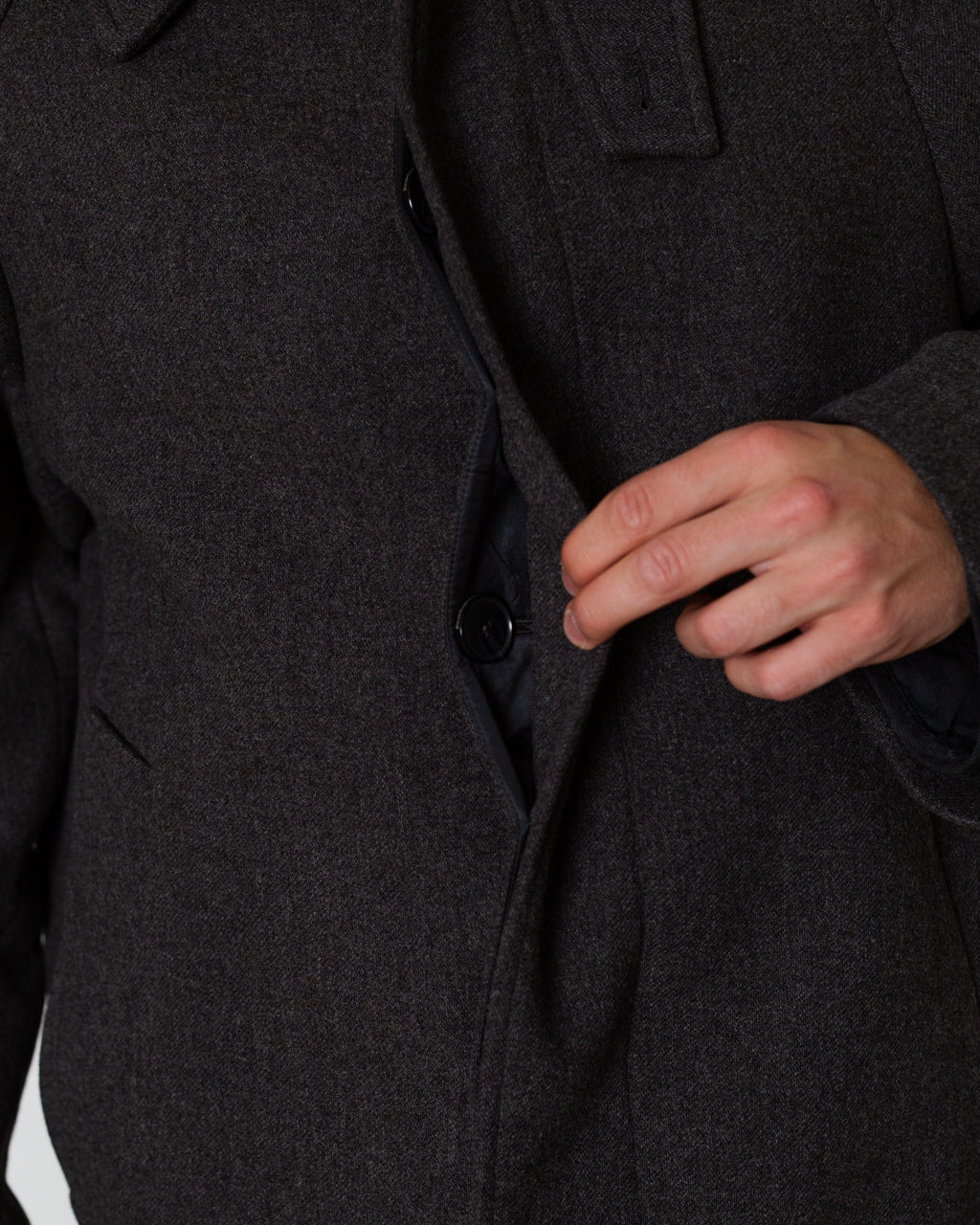 Installation Coat - Ash Brown